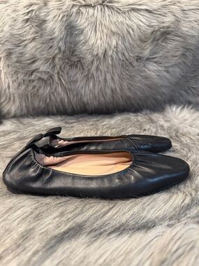 PRICE FIRM Cole Haan Black Leather Ballet Flats Size 8B